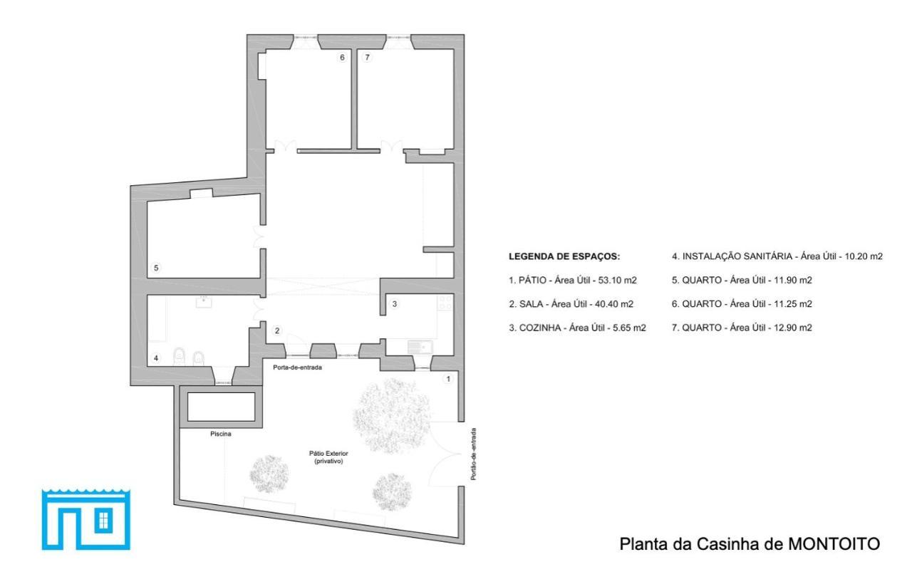 Casinha De Montoito Villa Eksteriør bilde